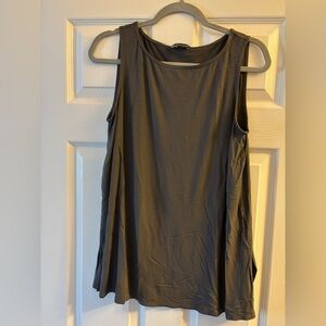 Eileen Fisher Sleeveless Gray Top